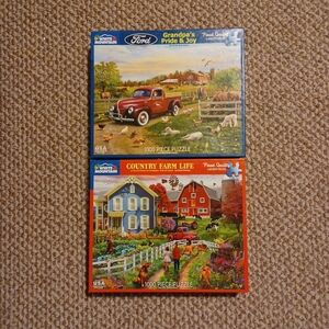 White Mountain Farm Puzzle Lot